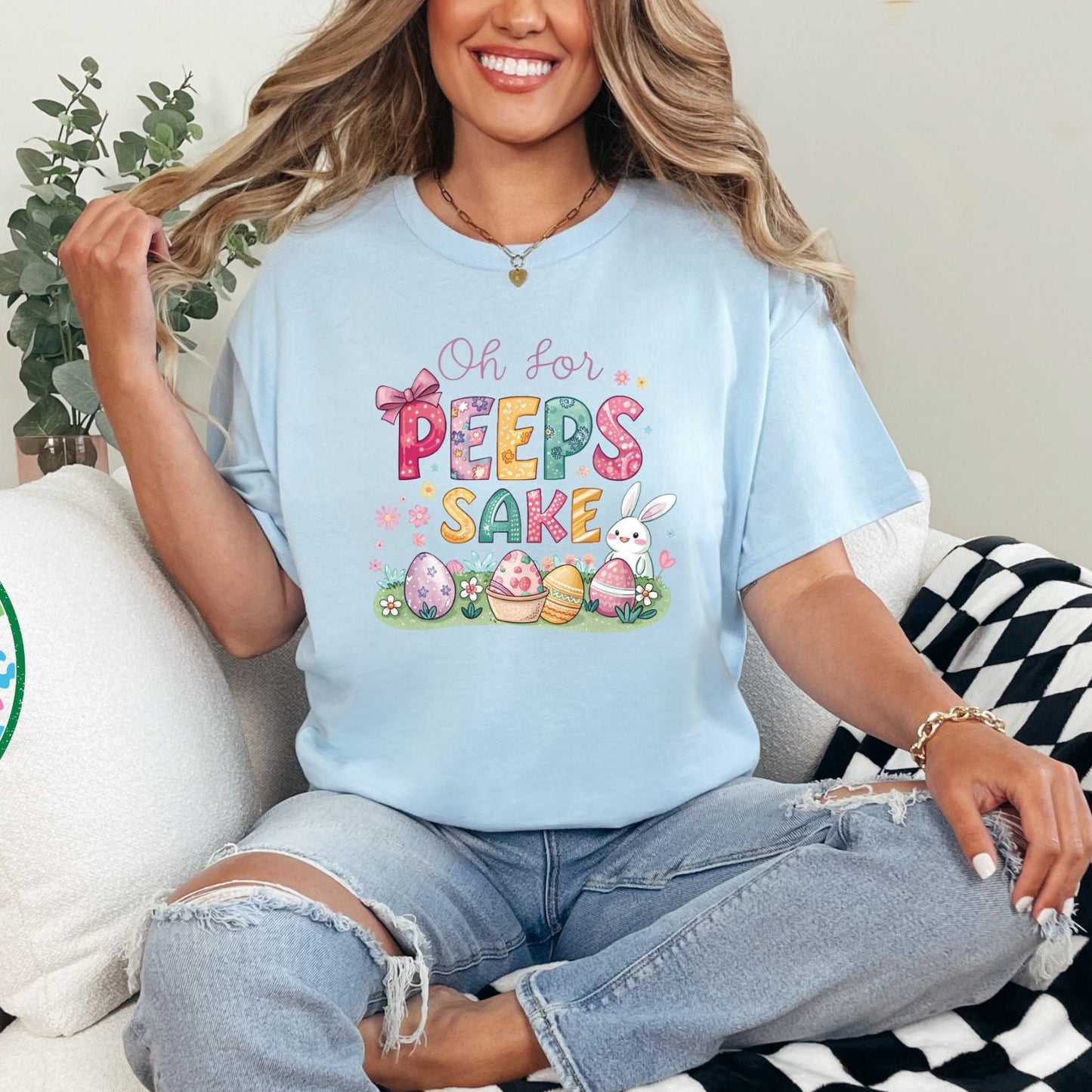 For Peeps Sake Graphic Tee